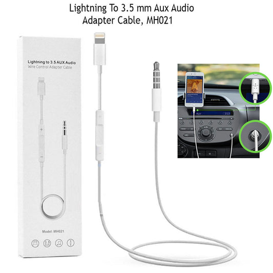 Lightning to 3.5 AUX Audio para iPhone