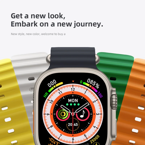 JS8 Ultra Max Smartwatch for 49 mm - Green